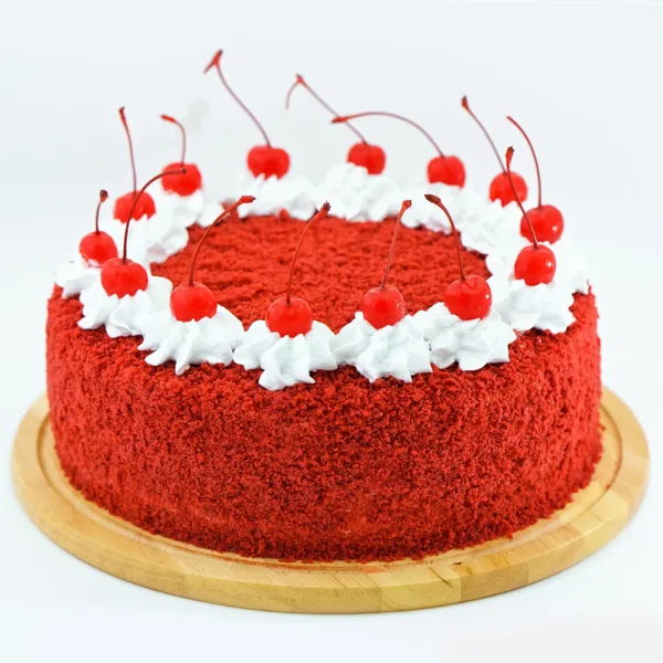 Fresh Red Velvet Cream Cake- Half Kg