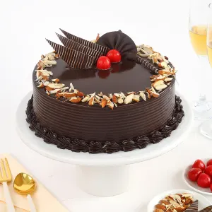 Chocolate Almond Cake (Half Kg)