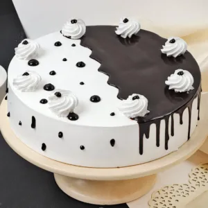 Black N White Chocolate Cake