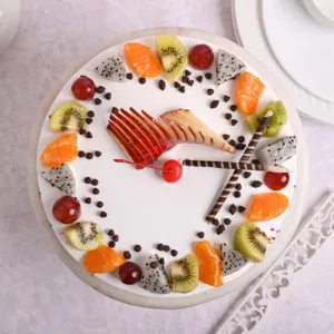 Fruit Funfetti Vanilla Cake